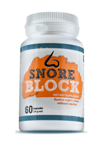 SNORE BLOCK ™ – Tablets against snoring