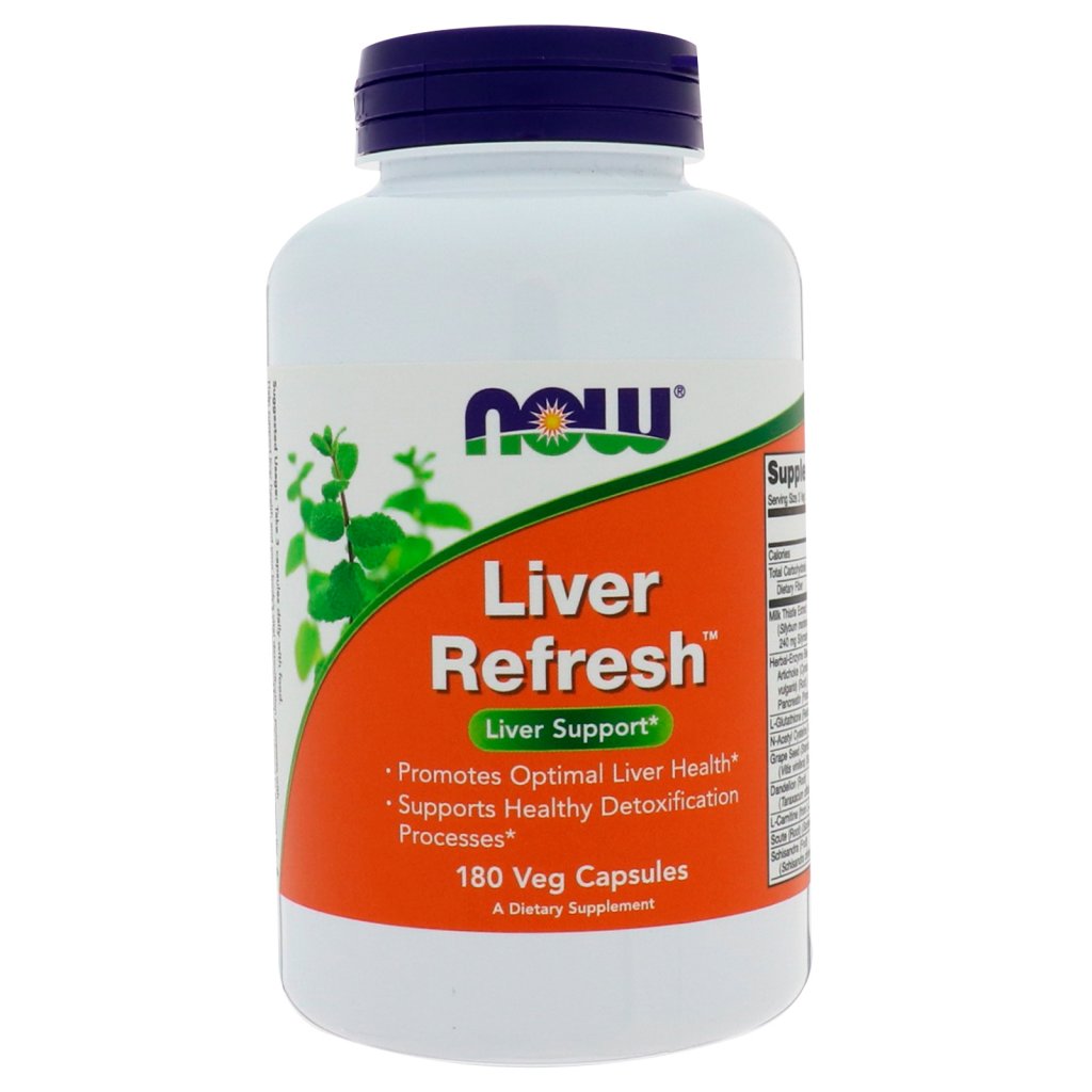 Now Liver Refresh Veg Capsules