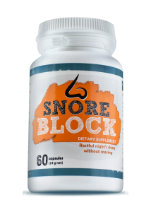 Snore Block ™ tablets against snoring