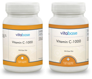 vitamin C 1000 with rose hips vitabase