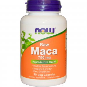 Now - Maca, Raw, 750 mg, 90 Veg Capsules