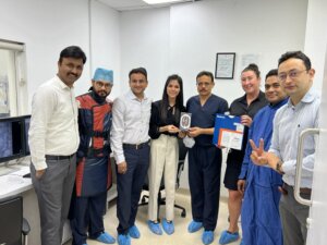 Doctors at Artemis Hospital perform South Asia’s first intervention with new gen flow diverter stent